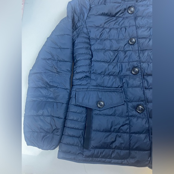 Geox Respira Hooded Button Puffer S124-28 - Picture 4 of 7